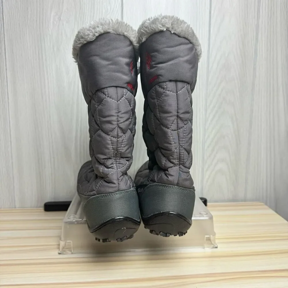 Columbia Minx Mid II Omni Heat Boot Size 6 Shale Gray Winter Boots Waterproof